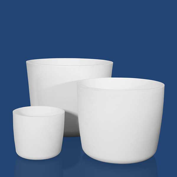 Crucibles Conical - Medium Shape - Quartz with silicon nitride - Q95F - CCM