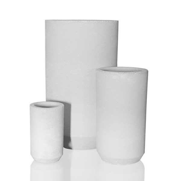 Creuset cylindrique - Oxyde d’aluminium poreux - KR-98-VG